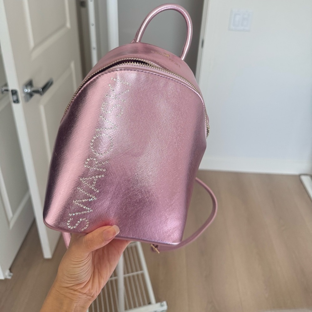 Brand New Swarovski 2020 Sparkling MINI BACKPACK Color:Metallic Pink